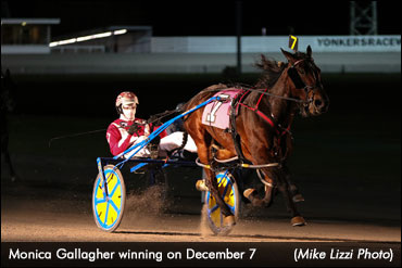 Monica Gallagher Delivers In Open