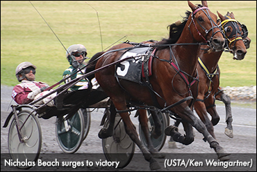 Nicholas Beach Sizzles In Qualifier