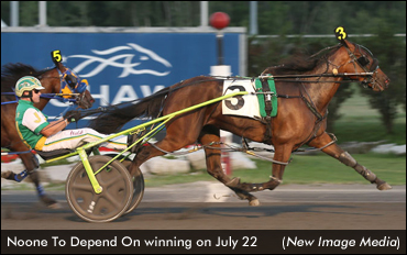 Noone To Depend On Leads Fillies; O'Sullivan Celebrates Milestone