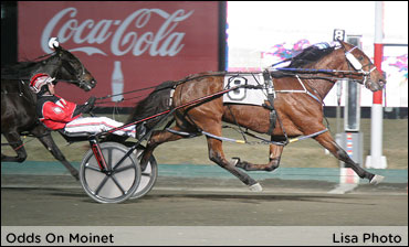 Odds On Moinet Takes TLC Final; Overbid Begins