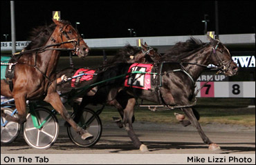 On The Tab Wins 56th Yonkers Trot; Spicy Wings In Hudson Filly