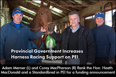 PEI Gets Significant Purse Boost