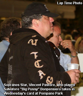 Sopranos Star Takes In Pompano Card