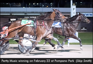 Pertty Music Upsets Pompano Mares