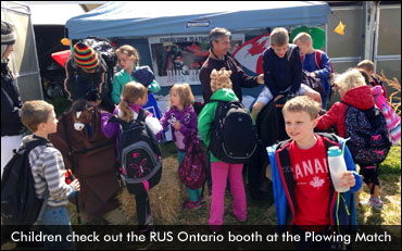 Racing Represented At Plowing Match