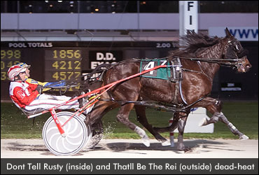 Open Pacers Dead-Heat At Pompano
