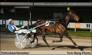 Psilvuheartbreaker Wins Yonkers Open