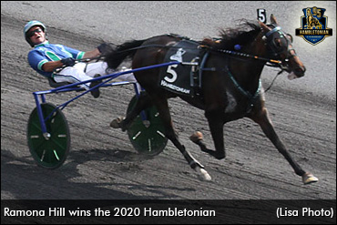 Ramona Hill Wins The Hambletonian