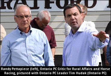 Pettapiece Targets NDP On Horse Racing