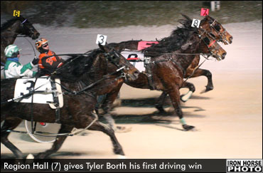 Borth Celebrates First Career Win