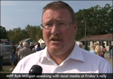 Milligan: "McGuinty Is Going Down The Wrong Path"
