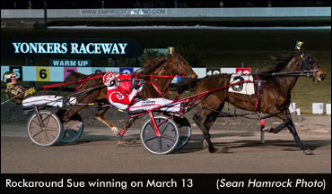 Rockaround Sue Upsets In Distaff Pace Rockaround Sue Upsets In Distaff Pace