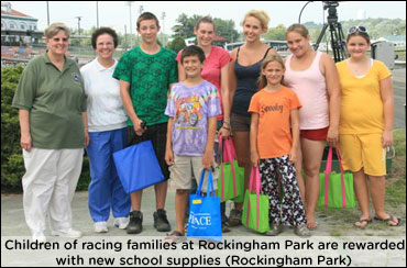 Rockingham Ministry Donates School Supplies