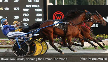 Henry Sweeps Mohawk Series Trots
