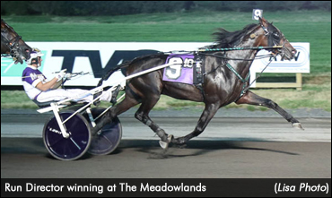 Run Director Takes Meadowlands Open