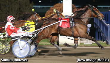 Stakes Record For Samira Hanover; Kadabra’s Sons Score In Tie Silk 