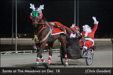 Santa Stops By The Meadows