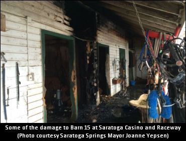 Horses Saved From Barn Fire