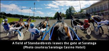 Randall Firing At Saratoga