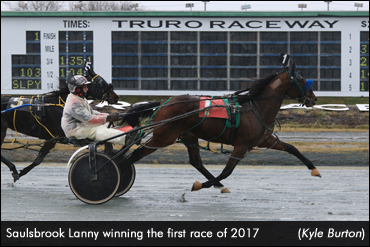 Saulsbrook Lanny Wins 2017's First Race