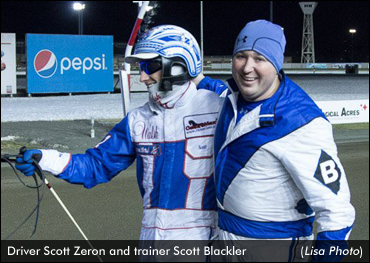 Big Night For Blackler, Zeron
