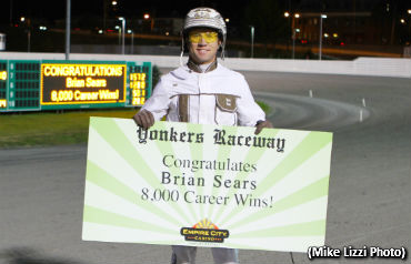 Sears Nabs 8,000th; NYSS Fillies Tussle
