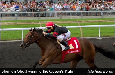 Shaman Ghost Wins Queen's Plate
