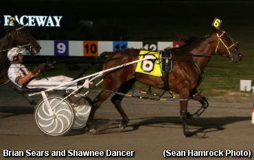 Seven For Sears; Brennan At 7,999 Wins