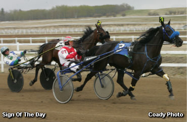 AD's Mares Open To Sign Of The Day 