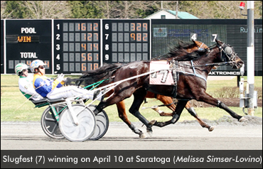 Slugfest Wins Saratoga's Open Trot