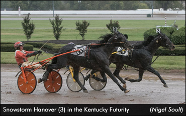 Snowstorm Hanover Wins Kentucky Futurity