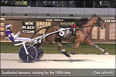 Southwind Amazon Nabs 100th Win