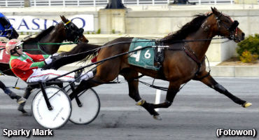 Sparky Mark Romps In Open Pace