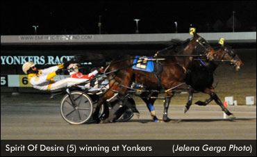 'Desire' Prevails In Yonkers Distaff