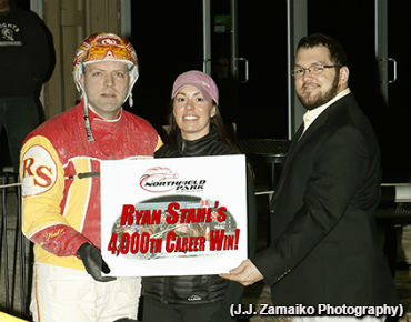 Stahl Nabs 4,000th Win