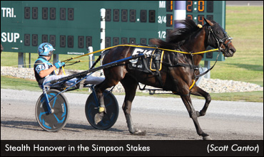 Stealth Hanover Sets Record In Simpson