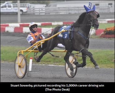 Sowerby Records 1,000th Win