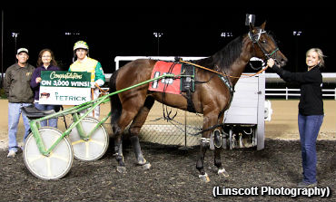 Tetrick Celebrates 3,000th Win 