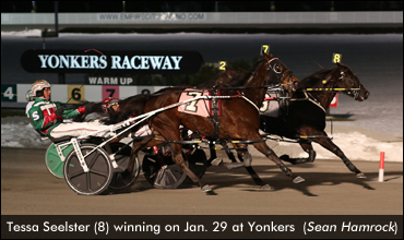 Tessa Seelster Wins Yonkers Debut