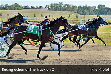 Ready To Race At The Track On 2