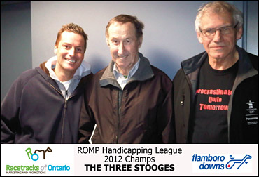 Three Stooges Win ROMP Finals