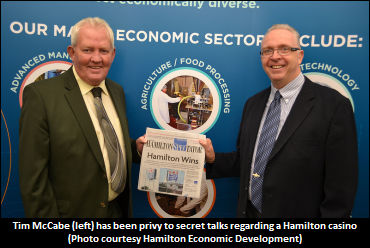 Secret Talks About Possible Hamilton Casino