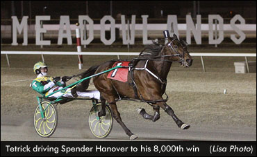 Tetrick Youngest To 8,000 Wins