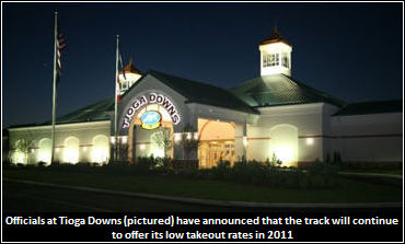 Tioga's Low Takeout Rates To Remain In 2011