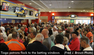 Tioga Opens To Packed House