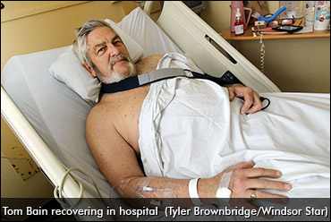 Bain Recovering From Accident