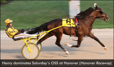 Henry Wins Five Ontario Sires Stakes