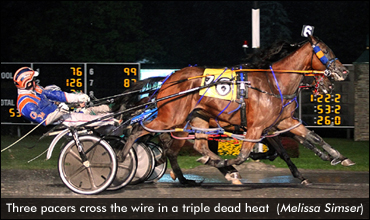 Open Pace Ends In Triple Dead Heat