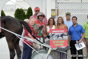 Kirby Scores 3,000th Win