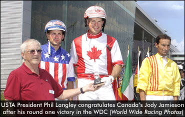 Jamieson Leads WDC After First Leg